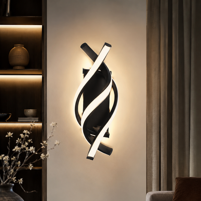Reid 13W LED wall light, Cold/Warm/Neutral light, Black Indoor wall lights Default Title Alessandro Design