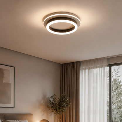 MODERN LED Chandelier 25W, Diameter 20cm, Round, Cold/Warm/Neutral light, Black LED Chandeliers Default Title Alessandro Design