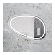 LED mirror, 80x45cm, Disegno Touch Marcello, Demister System, Dimabila Mirrors Korman E Default Title Alessandro Design