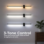 Angelique LED wall light 24W Black White Indoor wall lights Default Title Alessandro Design