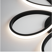 LED chandelier with remote control HELIX 63W, Cold/Warm/Neutral light, Dimmable, Black LED chandeliers with remote control Default Title Alessandro Design
