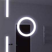 Rectangular LED Mirror, 120x80cm, Marcello MotionGlow Sensor, De-fogging System, Clock & Thermometer, Cosmetic Magnifier, Dimmable Marcello Mirrors Default Title Alessandro Design
