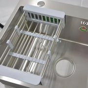Stainless Steel Kitchen Sink, 50x40X21cm, With Accessories, Brushed Stainless Steel Sinks Default Title Alessandro Design