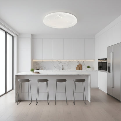 Plafonieră LED 35 cm, 31W, 3000K / 4000K / 6000K, Alb, Metal si Acril Plafoniere LED Default Title Alessandro Design
