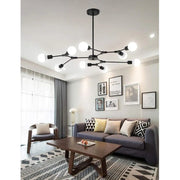 Lustra Architek Nona, 9x E27, Black, Metal Luster Industrial Default Title Alessandro Design