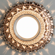 Spot LED ORBITA, 5W, Rotund, Lumina Rece / Calda, Bronz Antichizat, Rasina si Sticla Spot LED Default Title Alessandro Design