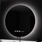 LED Round Mirror, 80cm, Serenite MotionGlow Marcello, De-fogging System, Clock & Thermometer, Dimable Mirrors Marcello Default Title Alessandro Design