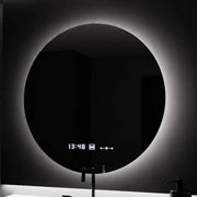 LED Round Mirror, 70cm, Serenite MotionGlow Marcello, De-fogging System, Clock & Thermometer, Dimable Mirrors Marcello Default Title Alessandro Design
