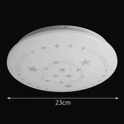 Plafonieră LED Stele 23 cm, 22W, 3000K / 4000K / 6000K, Alb, Metal si Acril Plafoniere LED Default Title Alessandro Design