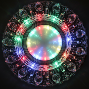 Spot LED ORBITA, 5W, Rotund, Lumina Rece + RGB, Alb, Rasina si Sticla Spot LED Default Title Alessandro Design