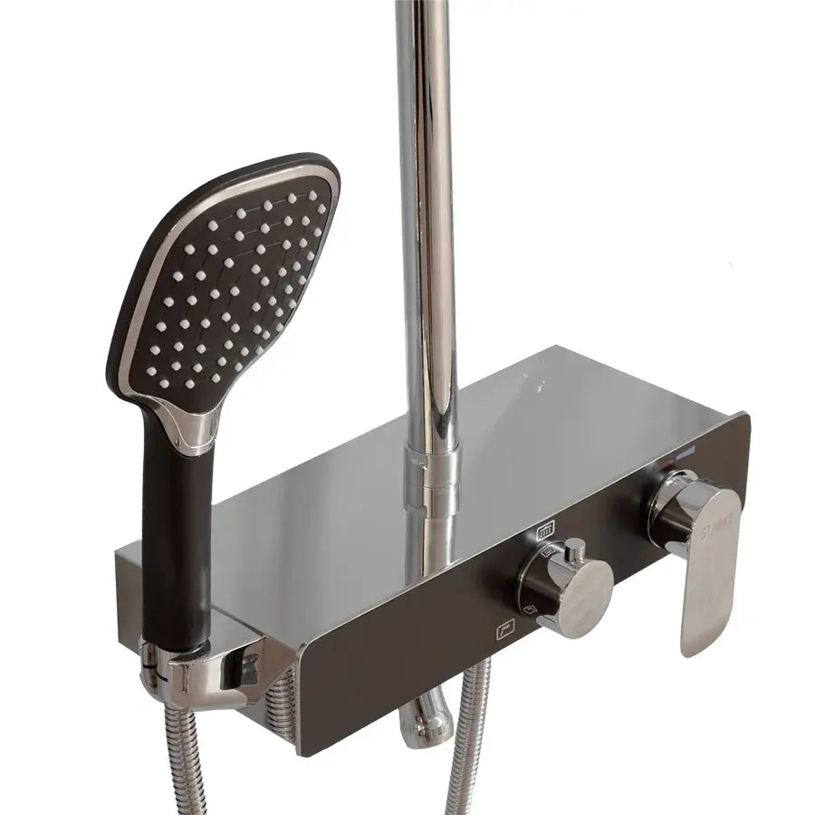 Shower Column, Sanitary Brass, Black, SJG/2750 Faucets & Shower Columns Default Title Alessandro Design