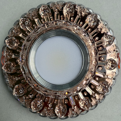 Spot LED ORBITA, 5W, Rotund, Lumina Rece / Calda, Bronz Antichizat, Rasina si Sticla Spot LED Default Title Alessandro Design