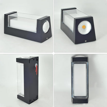 Aplica LED Exterior AX151BK 8W Negru Aplice de Exterior Default Title Alessandro Design
