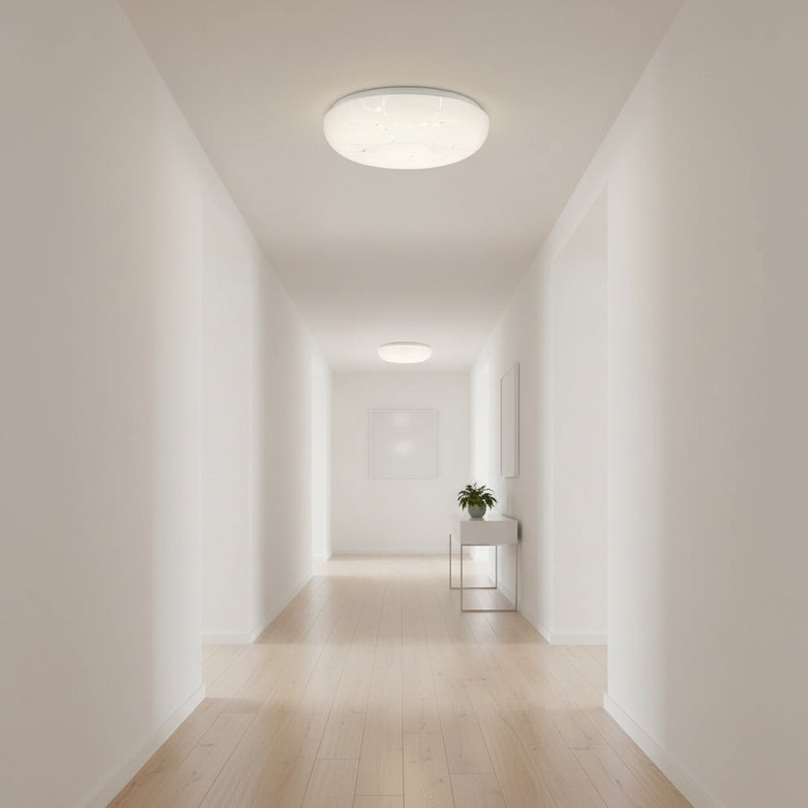 Plafonieră LED Rotund 23 cm, 22W, 3000K / 4000K / 6000K, Alb, Metal si Acril Plafoniere LED Default Title Alessandro Design