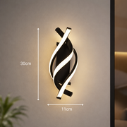 Reid 13W LED wall light, Cold/Warm/Neutral light, Black Indoor wall lights Default Title Alessandro Design