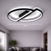 LED chandelier with remote control VECTOR ARCUS 52W, 2 Elements, Cold/Warm/Neutral light, Dimmable, Black LED chandeliers with remote control Default Title Alessandro Design