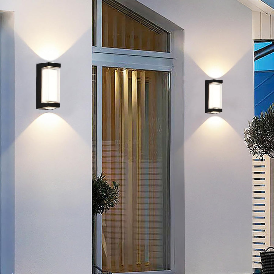 Aplica LED Exterior AX151BK 8W Negru Aplice de Exterior Default Title Alessandro Design
