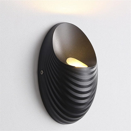 Aplica Exterior Shell, 5W, 3000K, Negru Aplice de Exterior Default Title Alessandro Design
