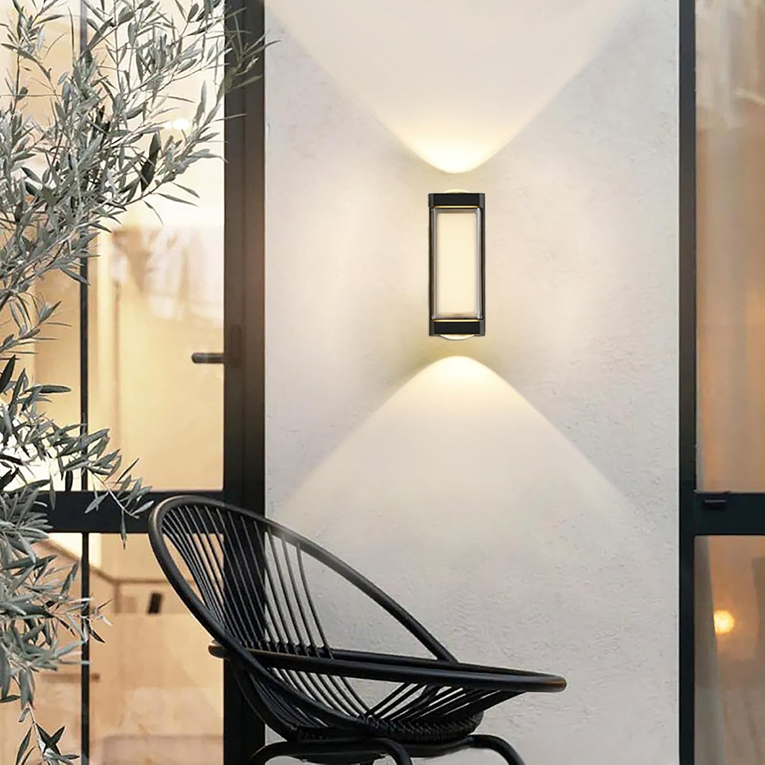 Aplica LED Exterior AX151BK 8W Negru Aplice de Exterior Default Title Alessandro Design