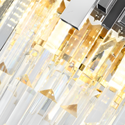 Crystal Chandelier BLOIS Nobile 5xE14, Diameter 40cm, Chrome, Adjustable Height Crystal Chandeliers Default Title Alessandro Design