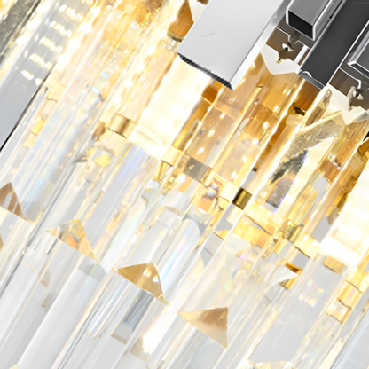 Crystal Chandelier BLOIS Nobile 5xE14, Diameter 40cm, Chrome, Adjustable Height Crystal Chandeliers Default Title Alessandro Design