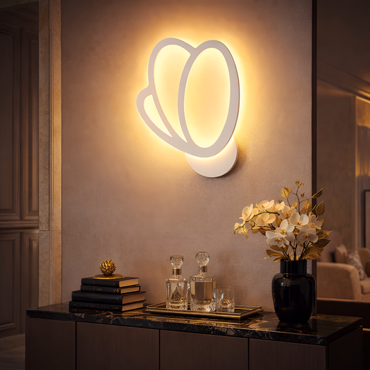 Tulip LED Wall Light 15W, Cold/Warm/Neutral Light 3000K/4000K/6000K, White, Metal and Acrylic Indoor Wall Lights Default Title Alessandro Design
