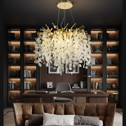 Crystal Chandelier WALTZ Serenade, 6xG9, Gold, 40cm, Adjustable Height Crystal Chandeliers Default Title Alessandro Design