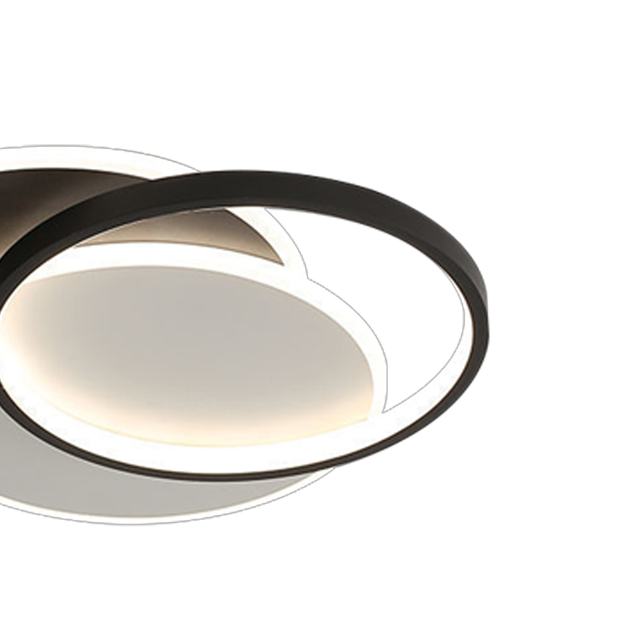 LED chandelier with remote control CHIARA 67W, 3 Circles, Cold/Warm/Neutral light, Dimmable, Black LED chandeliers with remote control Default Title Alessandro Design
