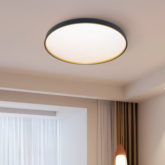 Fantas LED Ceiling Light 46W, Round, Abs, White and Black LED Ceiling Lights Default Title Alessandro Design