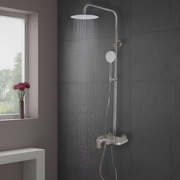 Shower Column, SUS304 Stainless Steel, Satin, N/LY001 Faucets & Shower Columns Default Title Alessandro Design