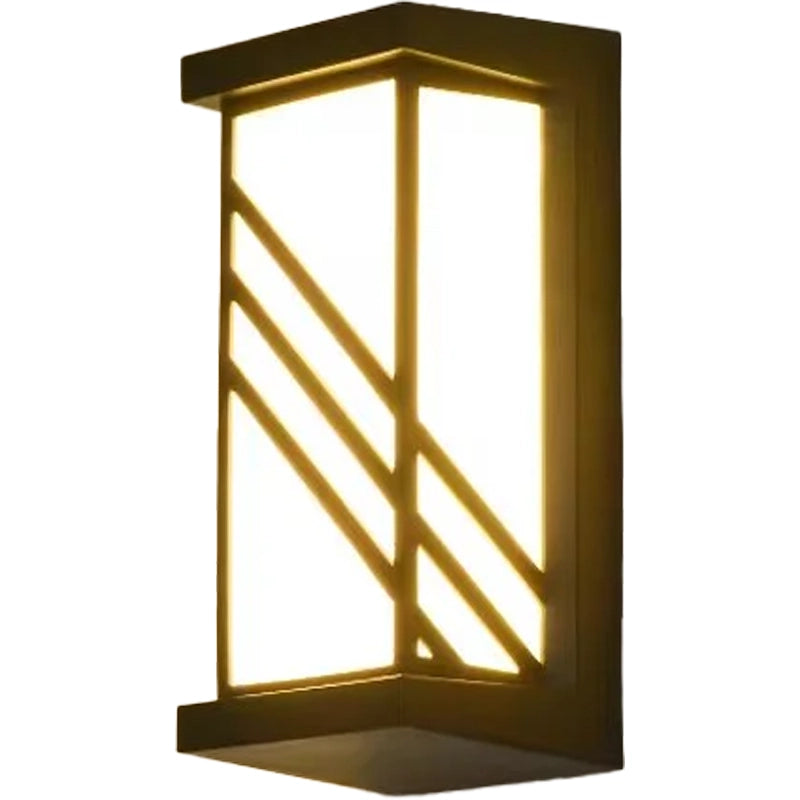 Aplica LED Exterior AX140BK 20W Alb Negru Aplice de Exterior Default Title Alessandro Design