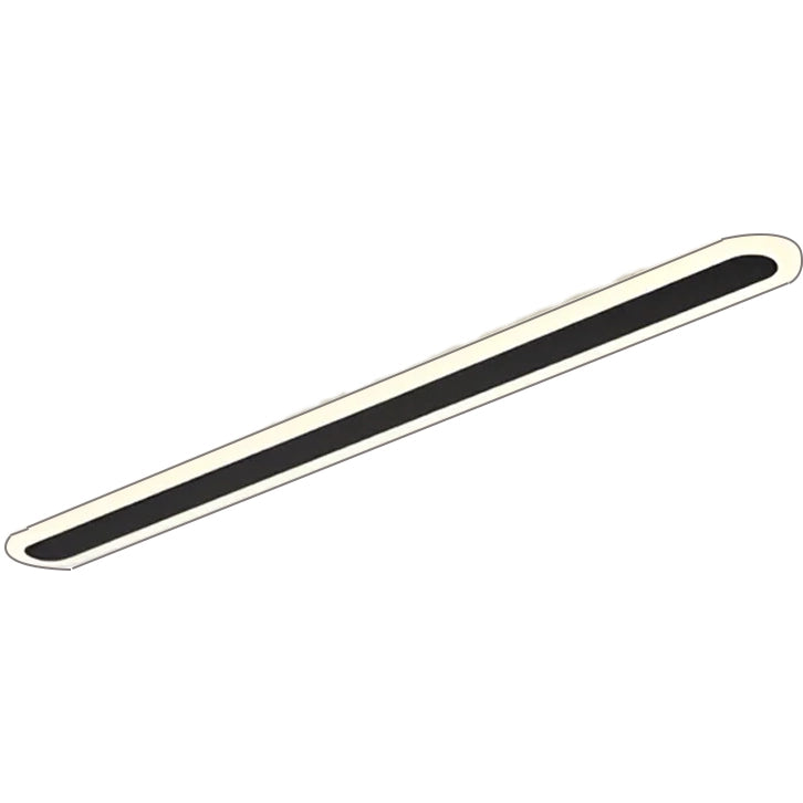SUHA LED Outdoor Wall Light, Length 50cm, 6W, IP65, Metal, Linear, Black Outdoor Wall Lights Default Title Alessandro Design
