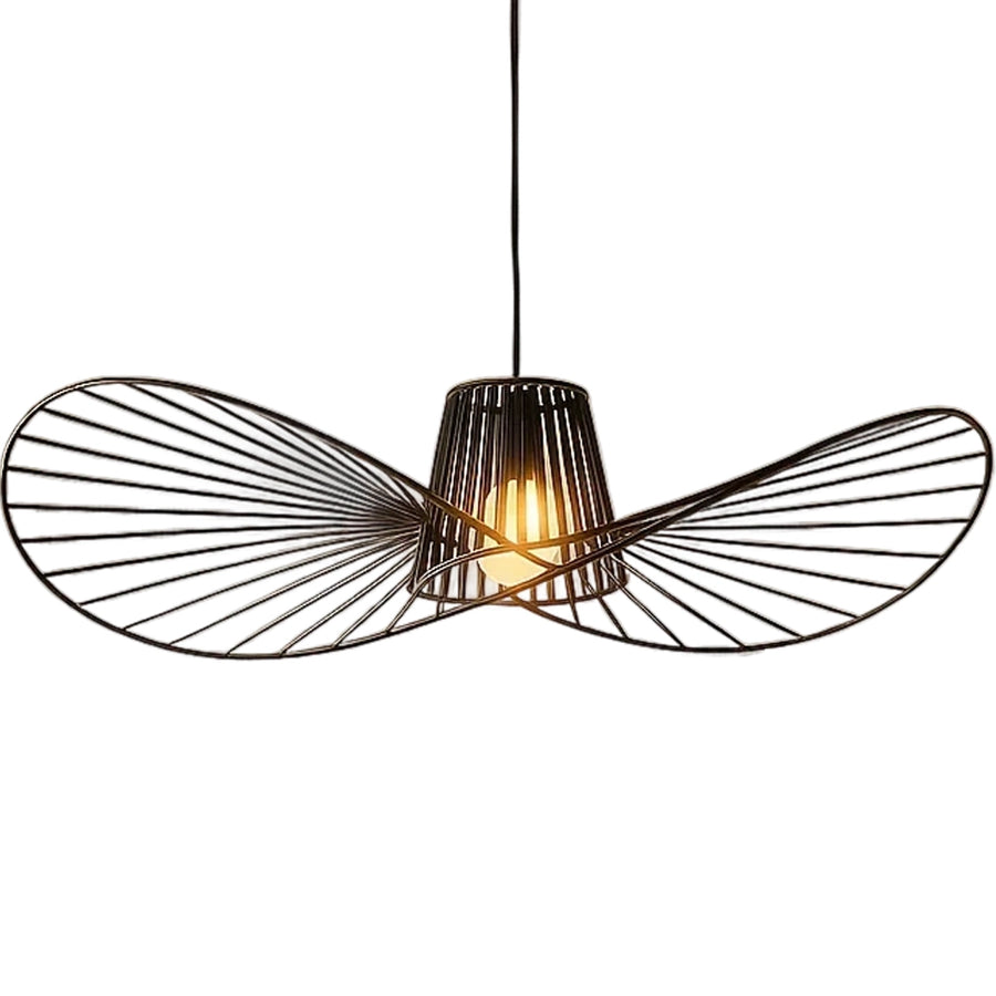 ELIAS Hanging Chandelier 60cm, 1x E27, Metal, Adjustable Height, Black Modern Chandeliers Default Title Alessandro Design
