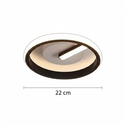 LED Chandelier VICTORIA 19W, Round, Cold/Warm/Neutral light, Black, White Applied LED Chandeliers Default Title Alessandro Design