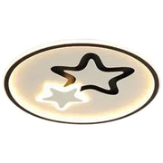 LED chandelier with remote control EMELIANA 57W, Star, Cold/Warm/Neutral light, Dimmable, Black LED chandeliers with remote control Default Title Alessandro Design
