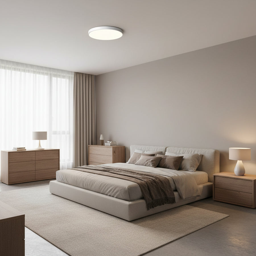 SOLIS LED ceiling light 37cm 33W Cool White Light