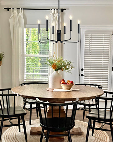 Lustra Metalic AVANT, tip Pendul cu brate, D63 cm Rotunda, 6xE14, Negru Lustre Industrial Default Title Alessandro Design