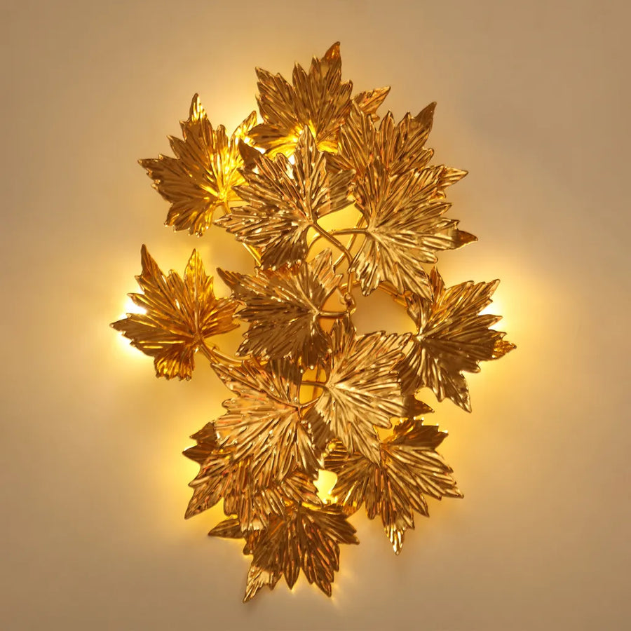 Margherita Led Wall Light 45cm 3XG9 Gold Interior Wall Lights Default Title Alessandro Design
