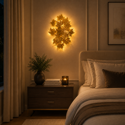 Margheritar Decorative Wall Lamp 45cm 3XG9 Gold