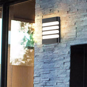 Raisa Outdoor Wall Light, 18W, 3000K, Black Outdoor Wall Light Default Title Alessandro Design