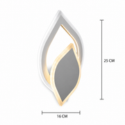 Nina LED wall lamp, 20W, Neutral Light, White