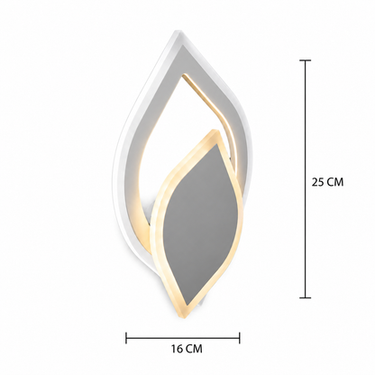 Nina LED wall lamp, 20W, Neutral Light, White