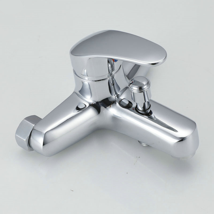 Bathtub Faucet, Shower Head and Hose Included, Alloy, Ceramic Cartridge, Chrome, CD001 Bathroom Faucets Default Title Alessandro Design