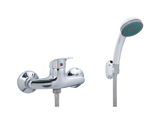 Shower Faucet, Composite Metal, Chrome, CD000 Faucets & Shower Columns Default Title Alessandro Design