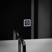 Rectangular LED mirror, 60x80cm, Getame Touch Simple LED mirror Default Title Alessandro Design