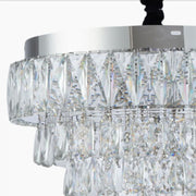 MEILI CRYSTAL CASCADA 300 – Crystal LED Chandelier, 52W, Ø300 mm, with Remote Control Crystal Chandeliers Default Title Alessandro Design