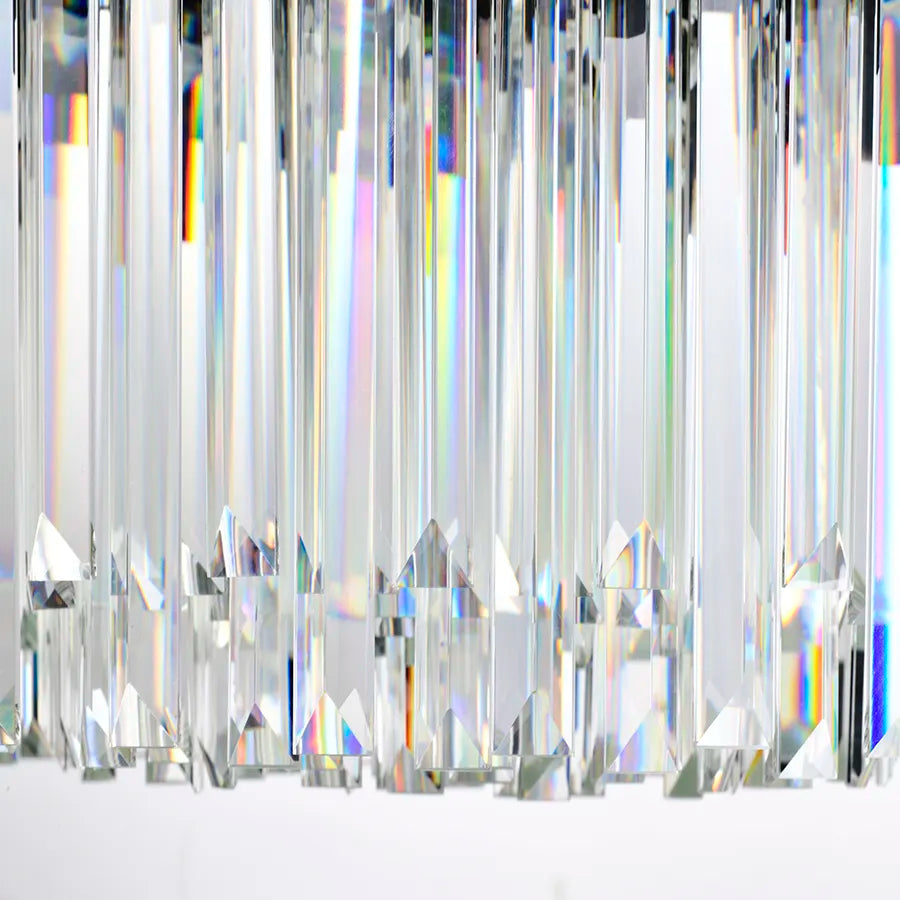 Crystal Chandelier BLOIS Eleganza 8xE14, Diameter 50cm, Black, Adjustable Height Crystal Chandeliers Default Title Alessandro Design