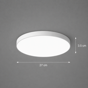 SOLIS LED ceiling light 27cm 20W Cold Light, White