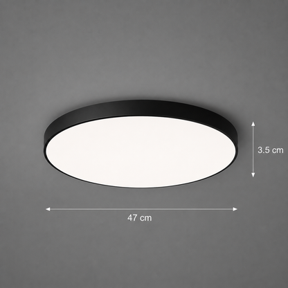 SOLIS LED ceiling light 47cm 70W Cold Light Black