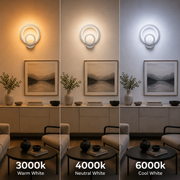 Urbanist LED lamp 19W Round Cold/Warm/Neutral Light Acrylic and White Metal